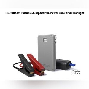 Limitless Auto Boost Portable Jump Starter Power Bank And Flashlight Emergency
